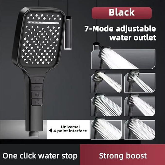 7 Modes Large Shower Head