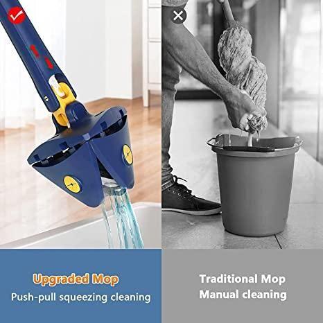 Microfiber Triangle Cleaning Mop